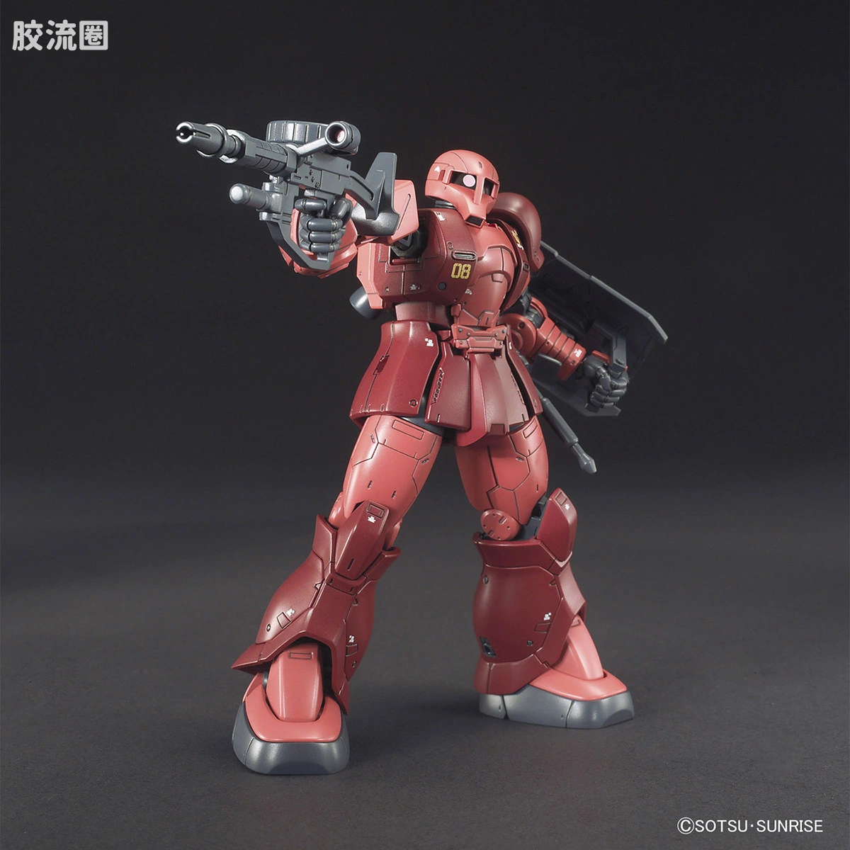 HG 高达The Origin 普通版 MS-05 扎古I(夏亚·阿兹纳布尔机) - 图片